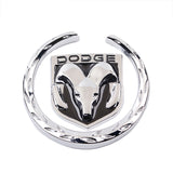 Dodge Metal Car Rear Sticker Auto Window Emblem Badge Decal