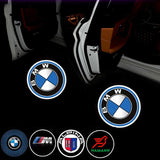 2pcs BMW M Power Alpina Hamann Wireless Car Welcome Door Laser Projection LED Light