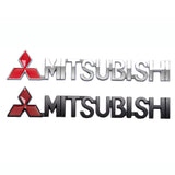Mitsubishi Ralliart Metal Car Rear Sticker Decal Emblem Badge