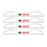 4pcs MINI Cooper Car Door Bumper Strip Anti-collision Protection Sticker