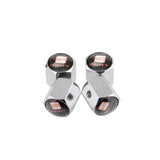 4pcs/set SEAT Anti-Theft Car Air Valve Stem Cap Auto Tyre Valve Covers