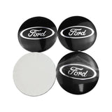 4pcs 56mm Ford Wolf Shelby RS ST Car Wheel Center Hub Cap Sticker Decal