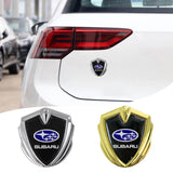 Subaru Car Logo Shield Metal Auto Window Sticker Emblem Badge Decal