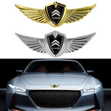 Citroen Logo 3D Metal Wing Car Emblem Sticker Badge Decal