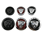 7.2cm 8.6cm 10cm Jaguar ABS Car Front Center Grille Emblem Badge Sticker Decal