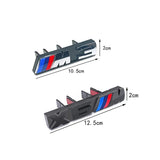 ABS 3D Car Front Grille Badge Decorative Modified Emblem for BMW