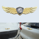MG Metal Wings Car Front Sticker Emblem Badge Decal