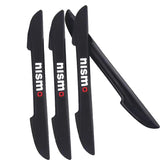 4pcs/set Nissan Nismo Car Door Protection Bumper Strip Anti Scratch Sticker