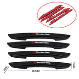 4pcs/set Mercedes Benz AMG Car Door Protection Bumper Strip Anti Scratch Sticker