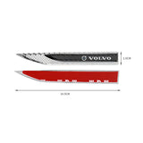 2pcs Volvo Logo Metal Car Side Fender Emblem Stickers