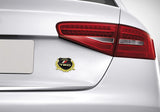2PCS Toyota TRD Metal Car Rear Sticker Shield Trunk Emblem Badge Decal