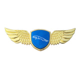 Jaguar Metal Wings Car Front Sticker Emblem Badge Decal