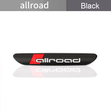 1PC Audi Allroad Sline Logo Metal Car Sticker Badge Decal