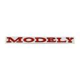Tesla ModelY Letter Metal Car Rear Sticker Decal Emblem Badge