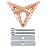 SEAT Logo Metal Car Front Hood Grille Emblem Bagde Rear Sticker Decal