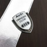 Audi Metal Shield Car Rear Sticker Auto Window Emblem Badge Decal