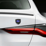 2pcs 39x39mm Subaru Shield Metal Car Window Sticker Emblem Badge Decal