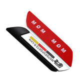 2pcs Volkswagen GTI Rline Logo Metal Car Side Sticker Emblem Badge Decal Auto Body Decoration