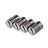 4pcs/set Jaguar Logo Car Air Valve Stem Caps Auto Tyre Valve Covers