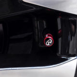 4pcs/set Infiniti Logo Matte Car Air Valve Stem Caps Auto Tyre Valve Covers