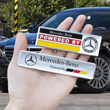Mercedes Benz AMG Brabus Carlsson Lorinser MAYBACH Logo Aluminum Alloy Car Body Sticker Nameplate Rear Emblem Badge Decal