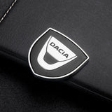 2pcs 39x39mm Dacia Shield Metal Car Window Sticker Emblem Badge Decal