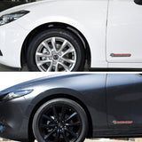 Mazda MS Mazdaspeed Logo Metal Car Rear Sticker Decal Auto Body Fender Side Emblem Badge