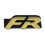 SEAT FR Logo Metal Car Front Hood Grille Emblem Bagde Rear Sticker Decal