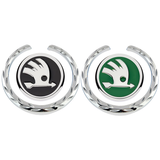 Skoda Metal Car Rear Sticker Auto Window Emblem Badge Decal