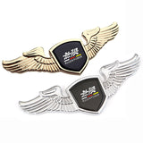 Honda Angle Wings Metal Car Front Hood Bonnet Sticker Emblem Badge