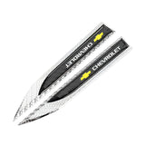 2pcs Chevrolet Logo Metal Car Side Fender Emblem Stickers