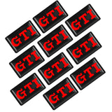 10pcs Volkswagen R GTI Epoxy Car Armrest Button Sticker