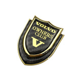 Volvo Shield Carbon Fiber Car Rear Sticker Window Emblem Badge Decal