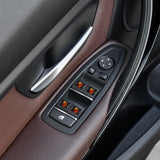 10pcs Porsche Epoxy Car Armrest Button Sticker