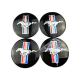 4pcs 56mm Ford Wolf Shelby RS ST Car Wheel Center Hub Cap Sticker Decal