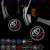 2pcs Toyota Wireless Car Welcome Door Laser Projection LED Light