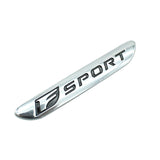 1PC Lexus F-Sport Logo Metal Car Sticker Badge Decal
