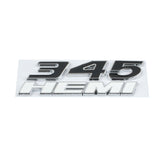 Dodge 345 392 HEMI Metal Car Rear Sticker Auto Side Emblem Badge Decal