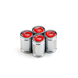 4pcs Fiat Logo Car Tire Valve Caps