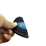 2pcs/set Subaru Logo PVC Waterproof Car Water Coaster