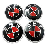 4pcs/set 68mm BMW X1 X3 X5 X6 1 3 5 7 Series Car Wheel Center Hub Cap Auto Hub Cover Emblem Badge Decal