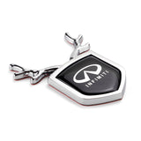 Infiniti ABS Deer Car Rear Sticker Shield Trunk Emblem Badge Decal