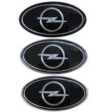 Opel Elliptical Metal Car Window Sticker Emblem Badge Decal