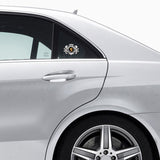 Porsche Double Lion Metal Car Rear Sticker Auto Window Emblem Badge Decal