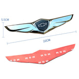 Chevrolet Metal Wings Car Front Hood Sticker Emblem Badge Decal
