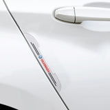 4pcs VW Car Door Bumper Strip Anti-collision Protection Sticker