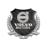 Volvo Metal Carbon Fiber Car Rear Sticker Shield Trunk Emblem Badge Decal