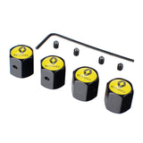 4pcs/set Renault Anti-Theft Car Air Valve Stem Cap Auto Tyre Valve Covers