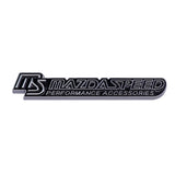Mazda MS Mazdaspeed Logo Metal Car Rear Sticker Decal Auto Body Fender Side Emblem Badge