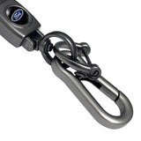 Ford Braided Rope Car Keychain Keyring Pendant